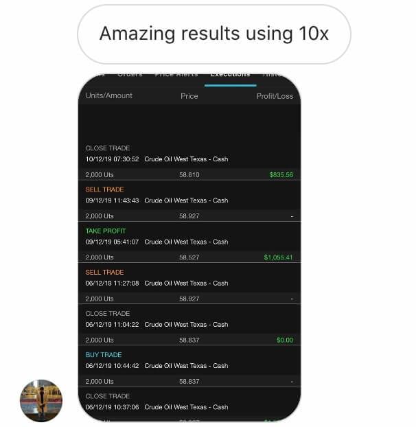10X Trading System Review Testimonial