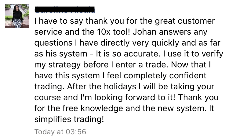 10X Trading System Review Testimonial